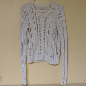 Short waisted sweater